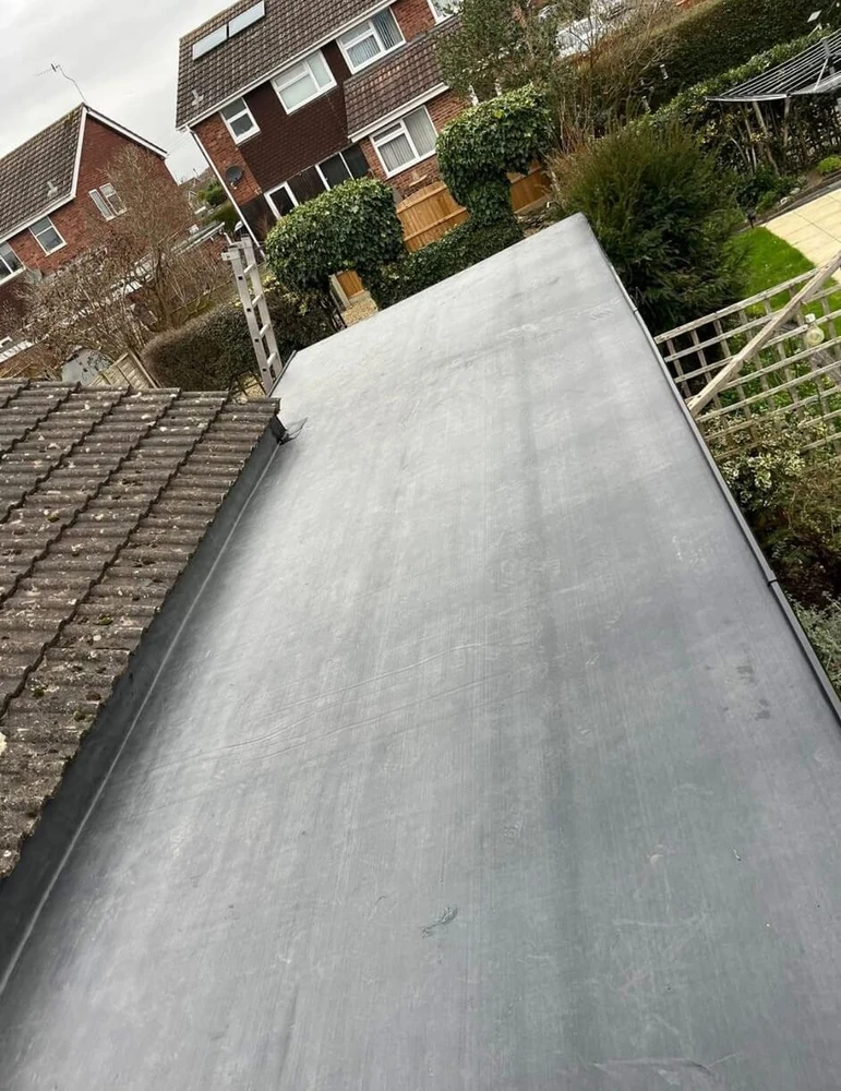 Flat roofing installation in Birmingham by Pro Tech Roofing