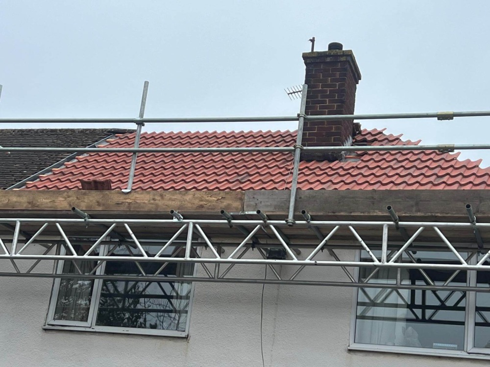 Roofing work showcase by Pro Tech Roofing Somerset