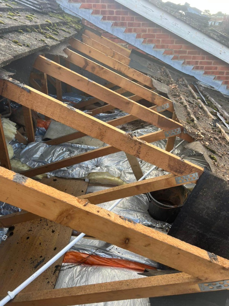 Roofing work showcase by Pro Tech Roofing Somerset