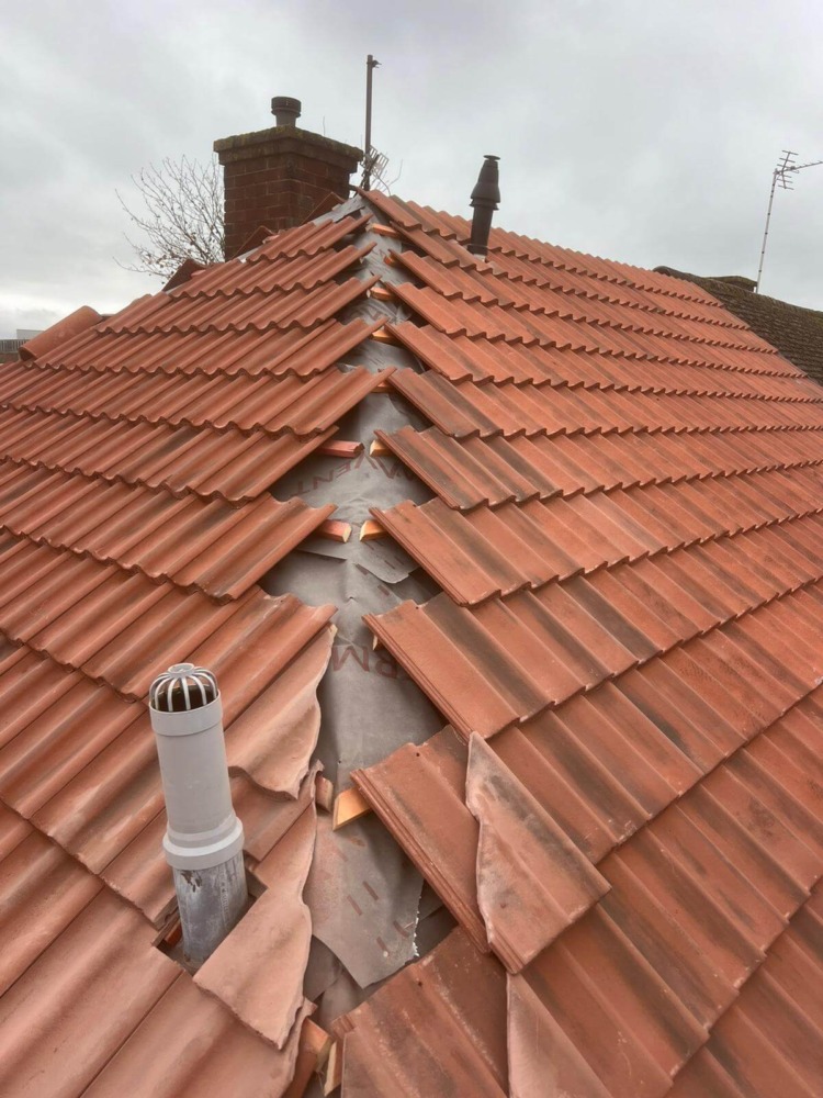 Roofing work showcase by Pro Tech Roofing Somerset