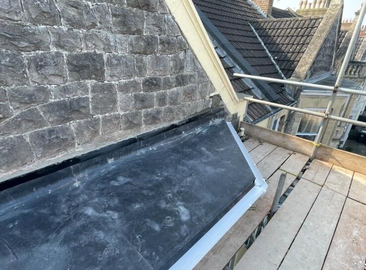 Completed roofing project by Pro Tech in Somerset