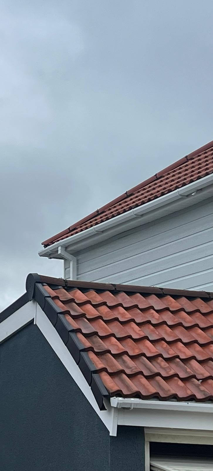 Completed roofing project by Pro Tech in Somerset